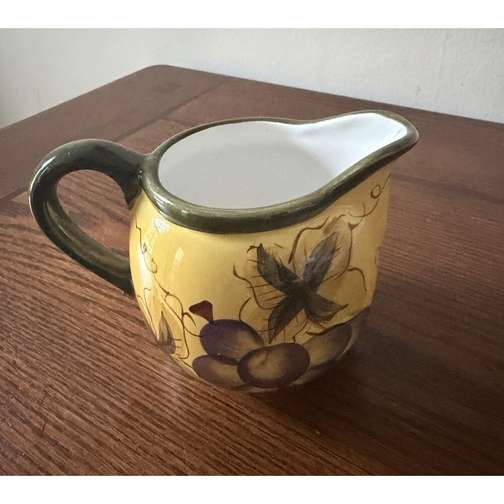 Royal Norfolk Ceramic Creamer Pitcher With Apple On It Gift Kitchen Decor